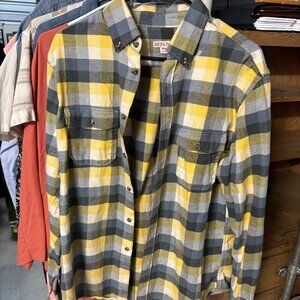 Merona Men's Flannel Button-Down Shirt, Size M